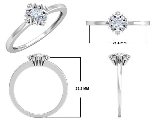 טבעת אירוסין יהלום