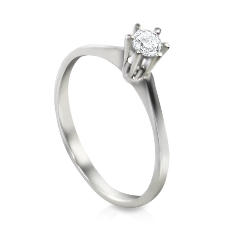 טבעת אירוסין יהלום זולה מאוד