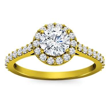 טבעת אירוסין יהלום 