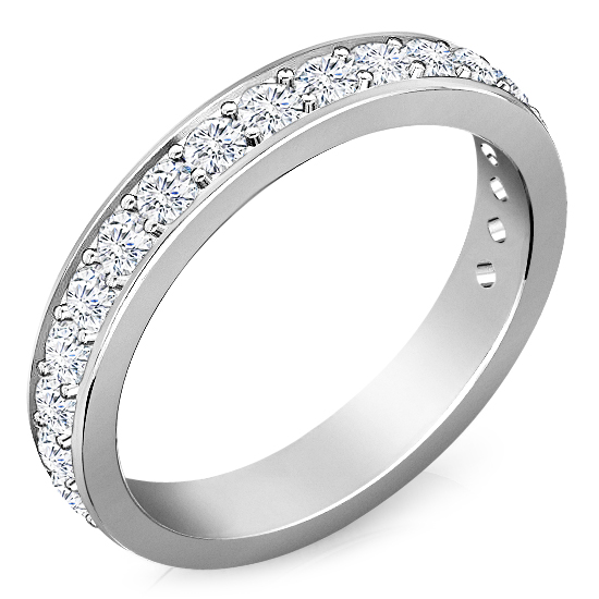 טבעת יהלומים תוספת לטבעת יהלום