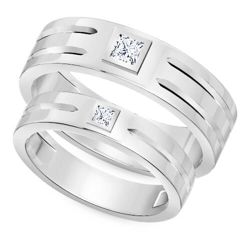 טבעות נישואין תואמות-טבעת נישואין לגבר טבעת נישואין לאישה