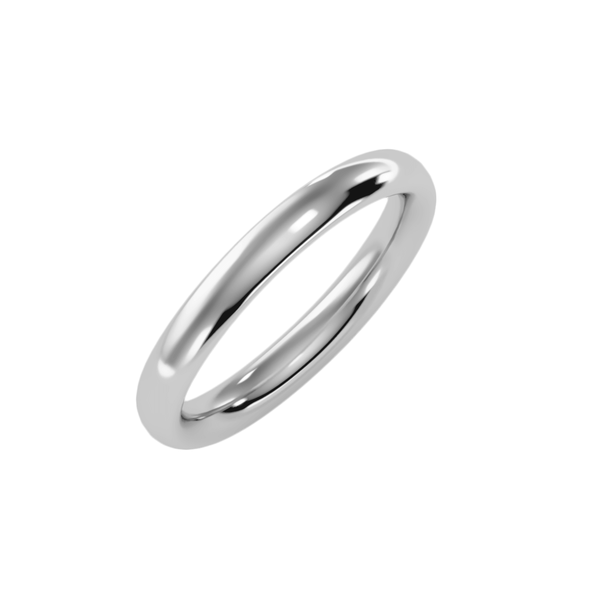 טבעת נישואין חלקה