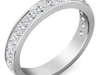 טבעת יהלומים תוספת לטבעת יהלום