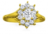 טבעת דיאנה בעיצוב עדין