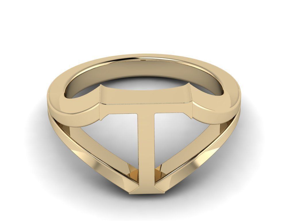 טבעת זהב מרשימה לגבר