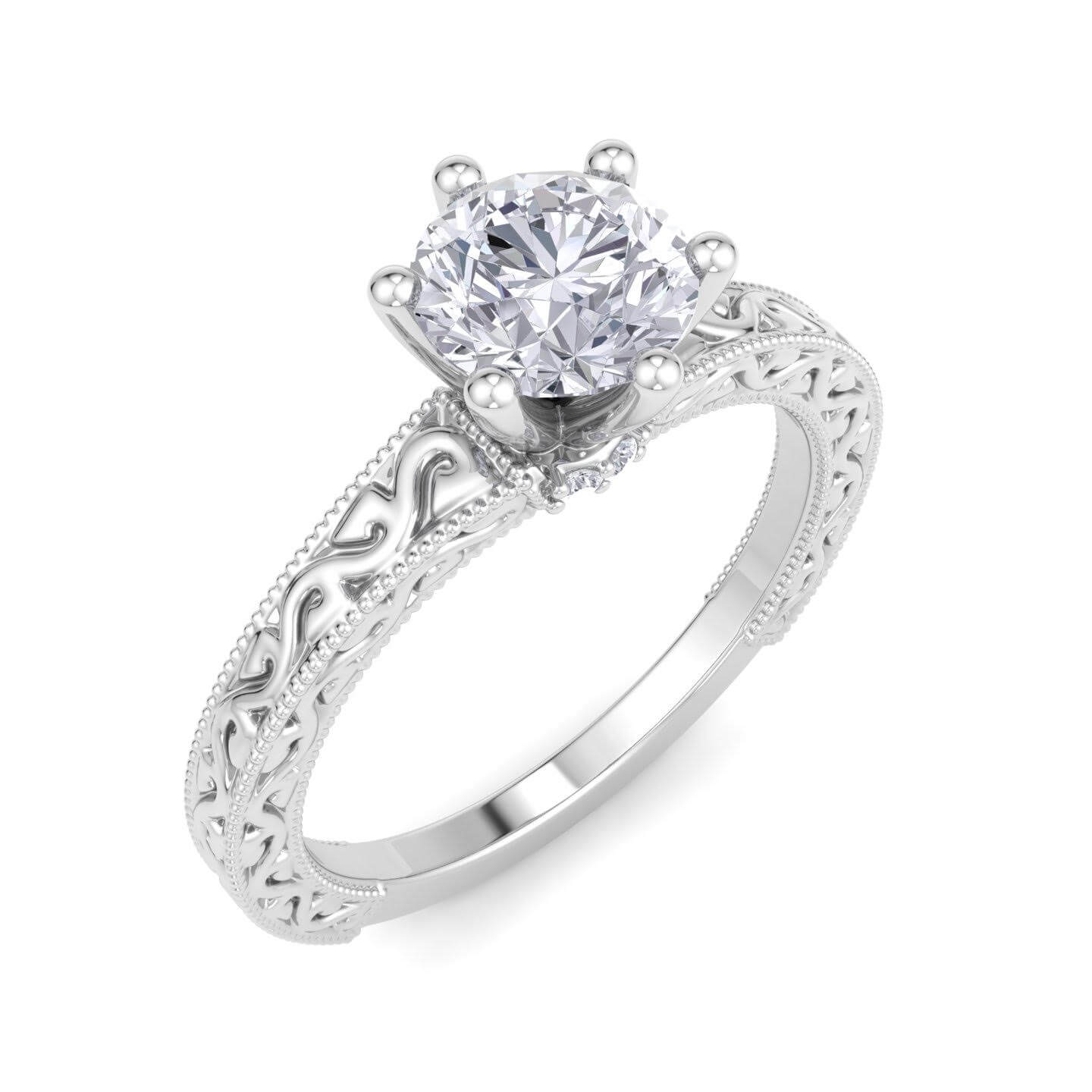 טבעת אירוסין בעיצוב מיוחד